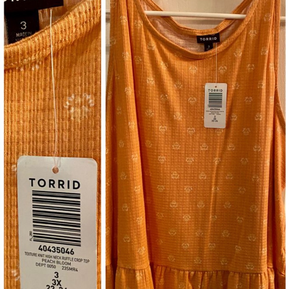 Torrid Sleeveless Crop Top